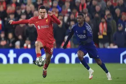 Paris Saint Germain a eliminat-o pe FC Liverpool din Liga Campionilor la fotbal Paris Saint Germain a eliminat-o pe FC Liverpool din Liga Campionilor la fotbal