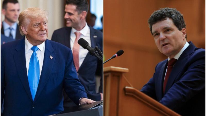 SURSE: Nicușor Dan a vorbit la telefon cu Donald Trump. Președintele american l-a invitat la Casa Albă