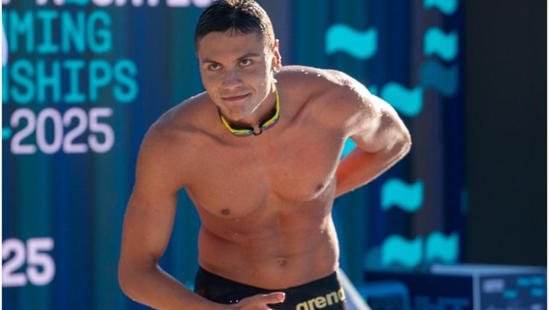David Popovici, după ce a stabilit un nou record european la 100 m liber: Limitele sunt făcute să fie depăşite